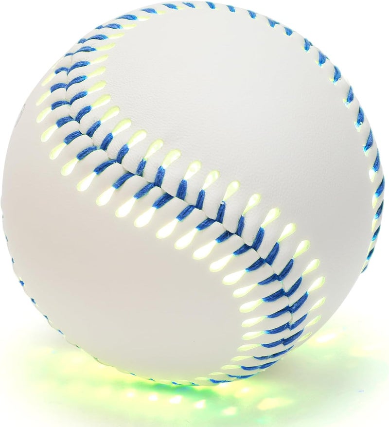 SOVEPHO LED Glow Baseball – 6-Color Changing, Rechargeable via Type-C, Night Practice & Games, Official Size, Gifts - Image 1